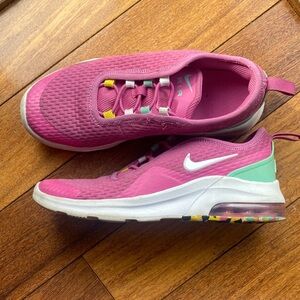 Nike Pink and Mint Air Sneakers